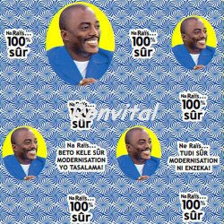 Item No.G003 Chinese most competitive factory high quality customized government propaganda wax printed fabric