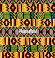 Item No.17020600 Usine Chinois direct prix kente java wax tissu